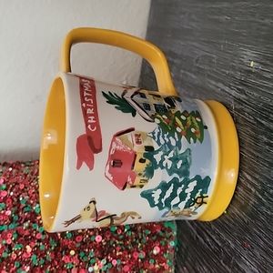 Anthropologie Nathalie Lete Christmas Mug